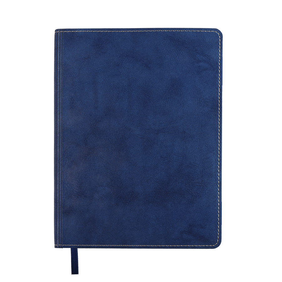 Ежедневник недатированный EMBER, синий, формат А5, блок в линейку, синий-1