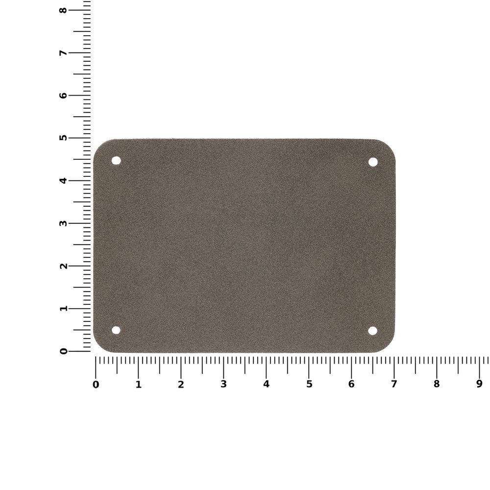 Лейбл Eta Nubuck, XL, серый-2