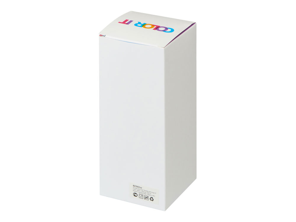 Термокружка Double wall mug C1, soft touch, 350 мл, черный-3