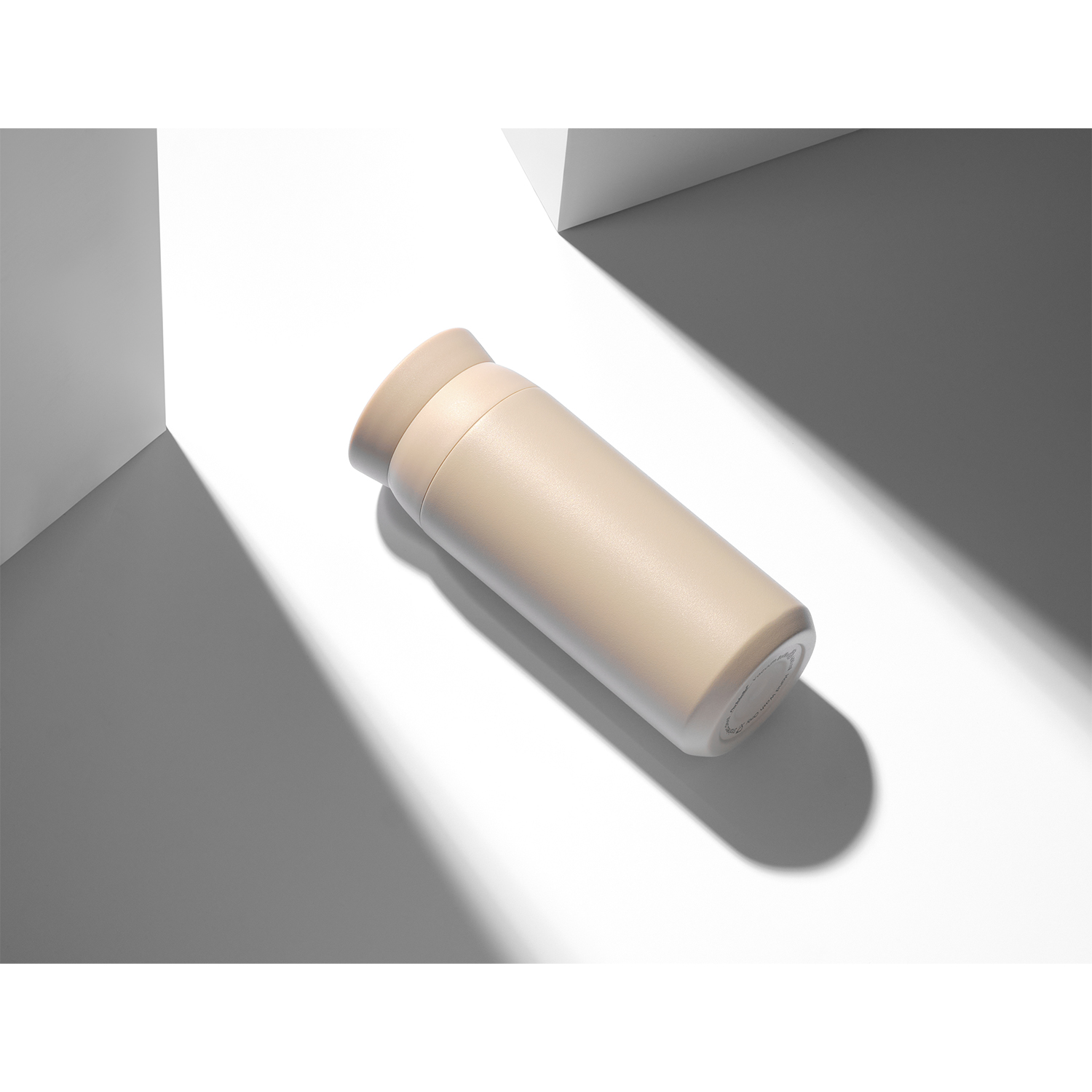 Термобутылка вакуумная герметичная Grace, бежевая-10