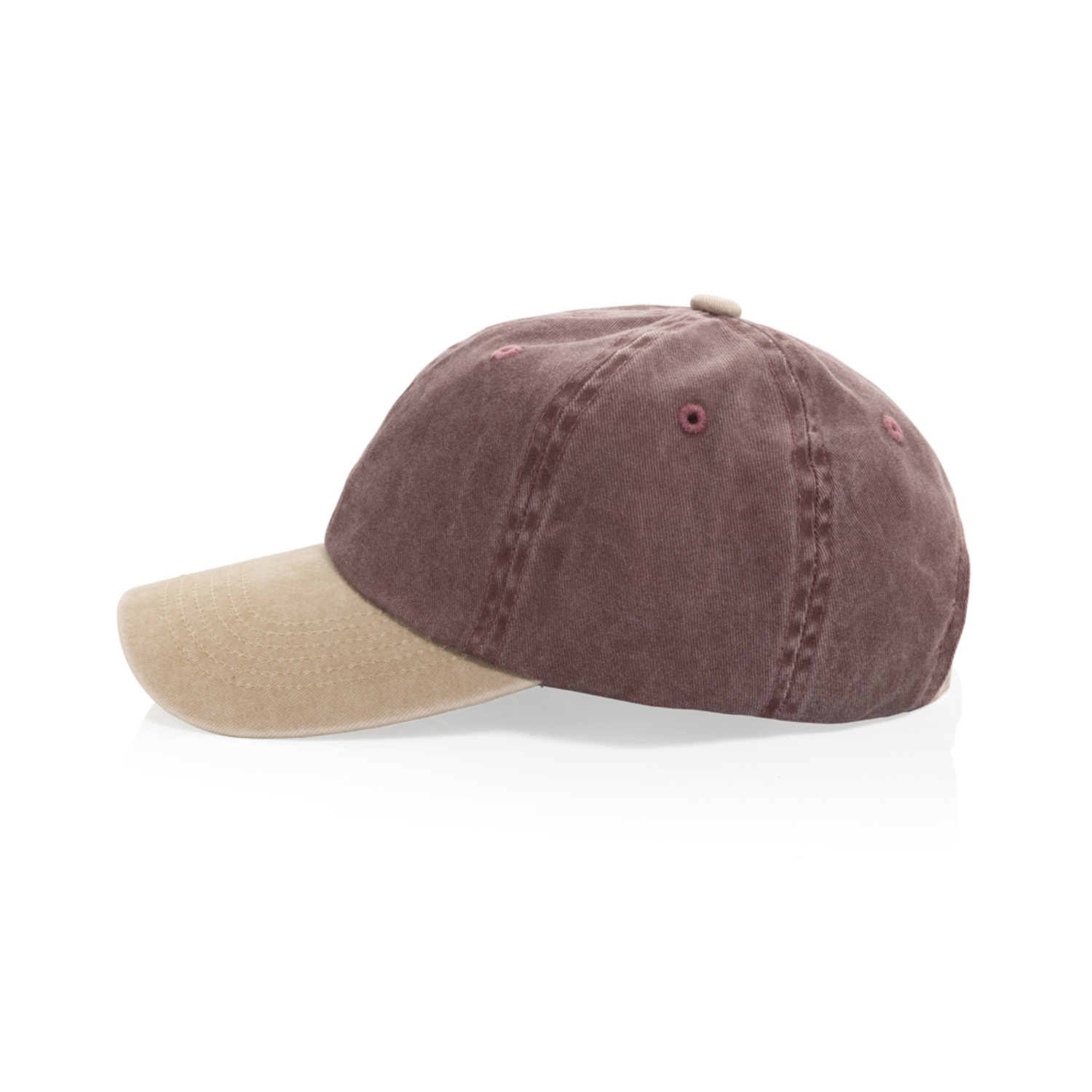 Бейсболка BEAU AWARE™ из двухцветной хлопковой саржи, 6 клиньев, 270 г/м²-3