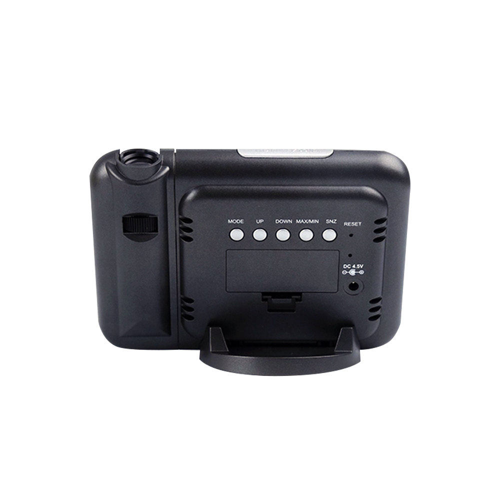 Часы-метеостанция Jettix с проективным циферблатом, Черный-3