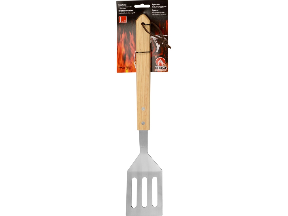 Лопатка для барбекю с деревянной ручкой BBQ-2