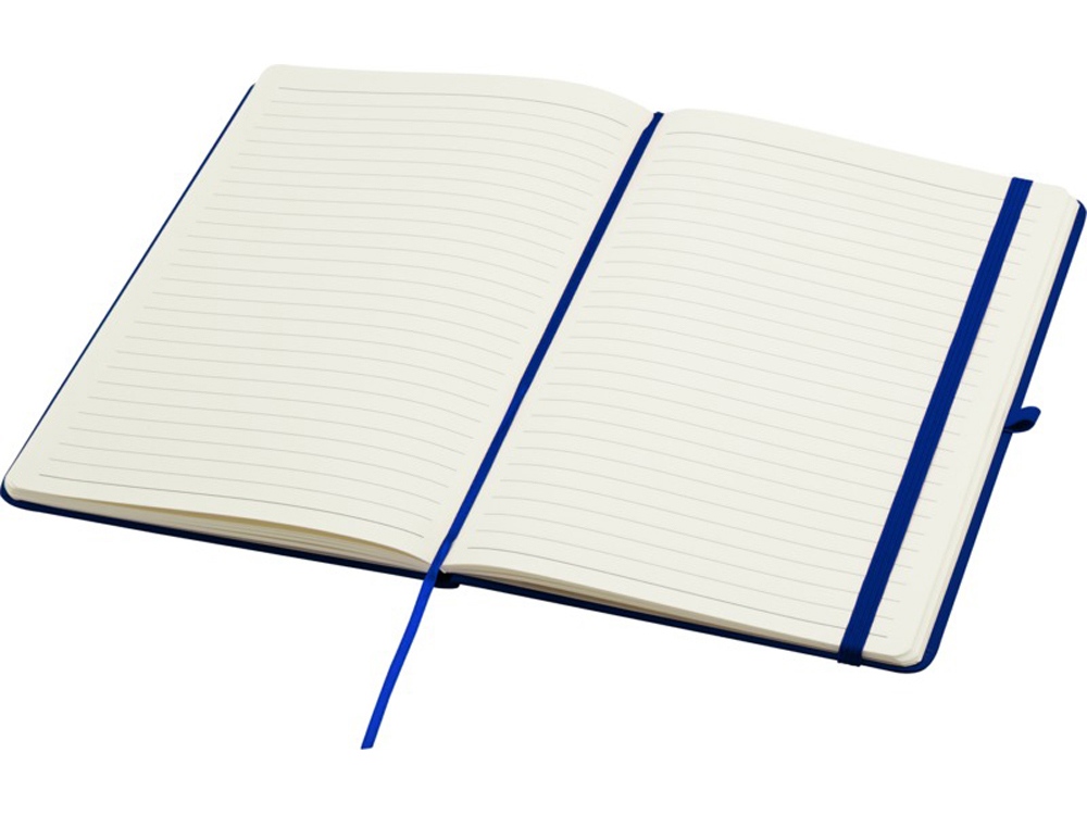 Блокнот Spectrum Plus формата A5 в твердой обложке - Navy Blue-3