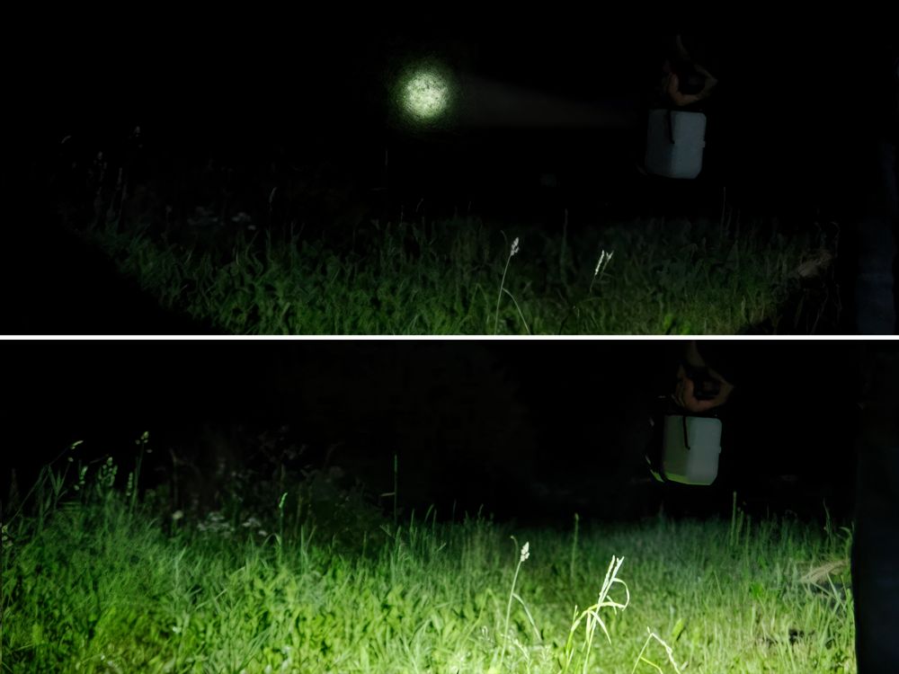 Кемпинговый фонарь-лампа аккумуляторный Yol, черный-6