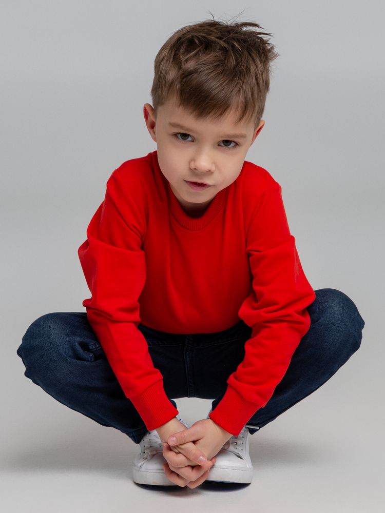 Свитшот детский Toima Kids 2.0, красный-4
