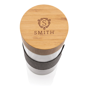 Бутылка Impact с двойными стенками из боросиликатного стекла, 360 мл-11