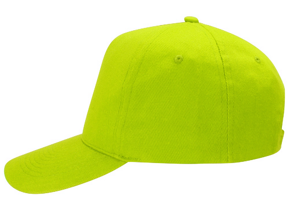 Бейсболка Florida 5-ти панельная, зеленое яблоко-5