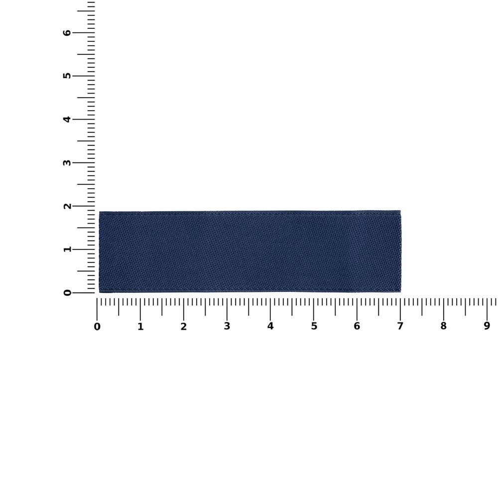 Лейбл тканевый Epsilon, XS, темно-синий-1