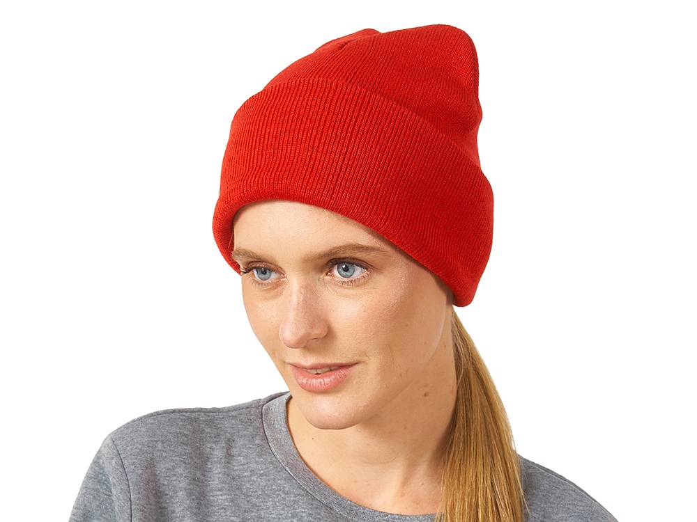 Шапка Dunant, двуслойная, красный-2