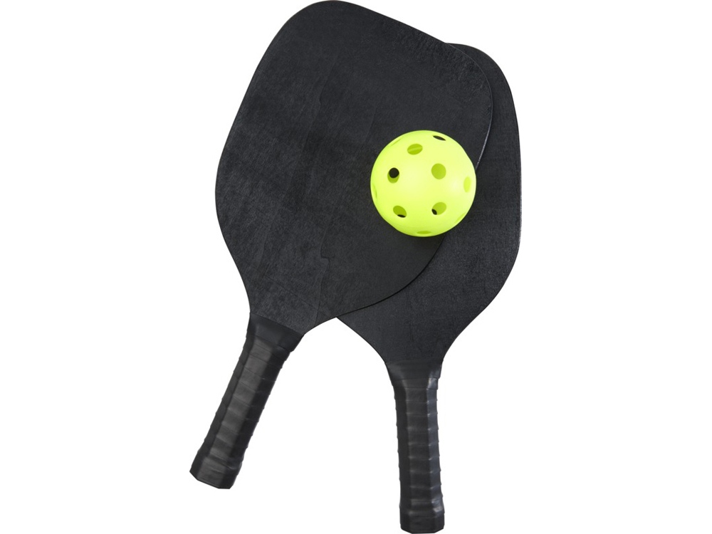 Enrique комплект ракеток в сетчатом чехле, черный-3