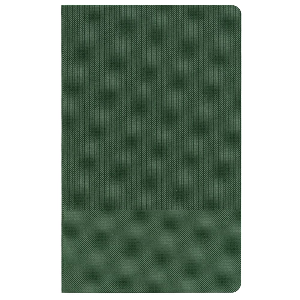 Ежедневник Knit, недатированный, зеленый-1