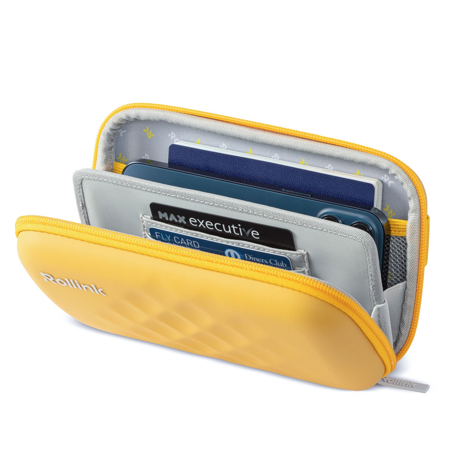 Дорожная сумочка Rollink Mini Bag Tour 21x12x6 см, желтая-5