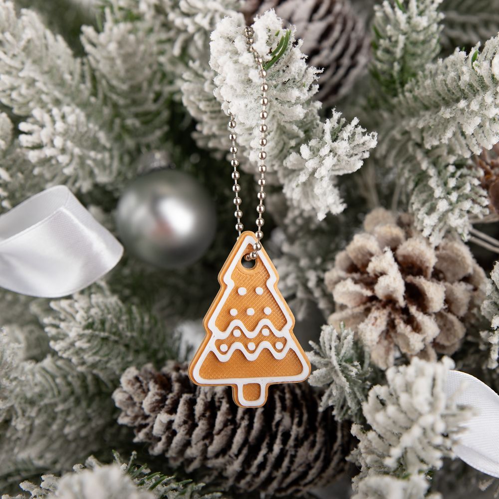 Мини-подвеска «Пряник», 3D-печать на заказ, елочка-2