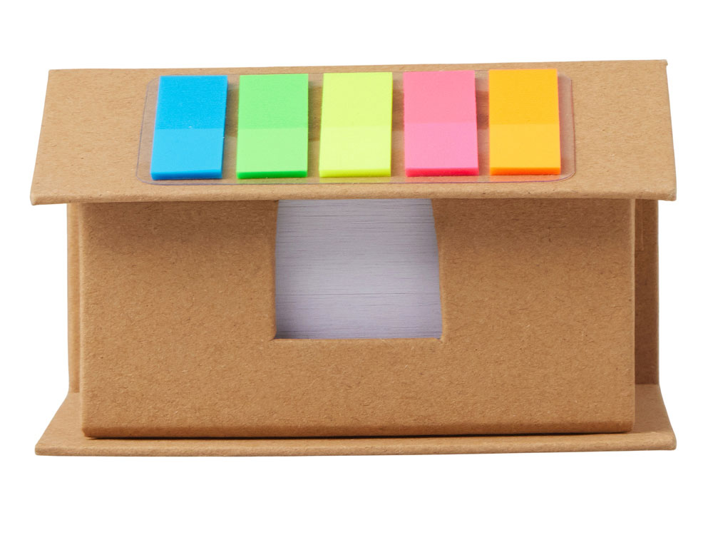 Набор стикеров и бумажек для записи Housy, натуральный-3