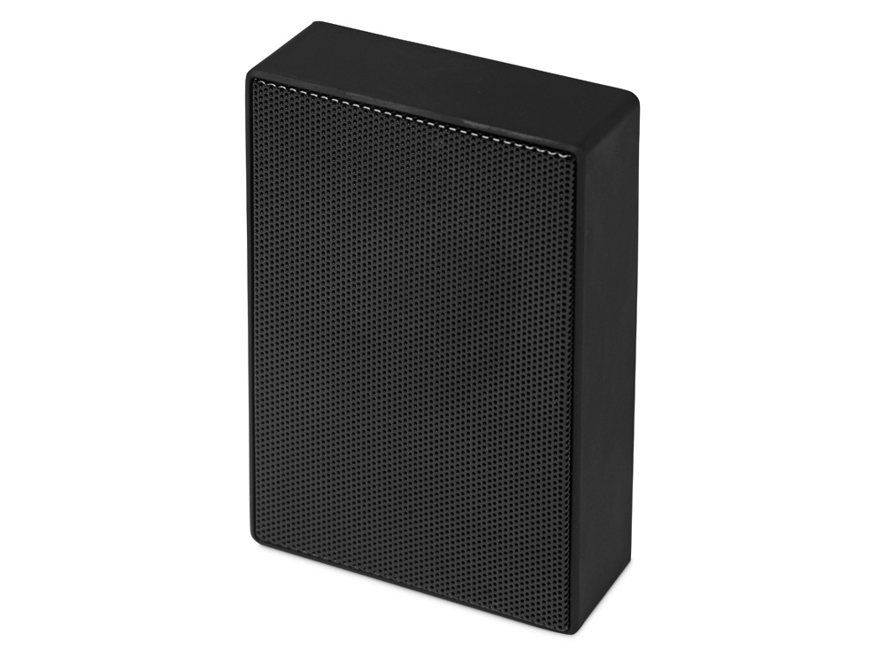 Портативная колонка Concept с полноцетной печатью, черный-1