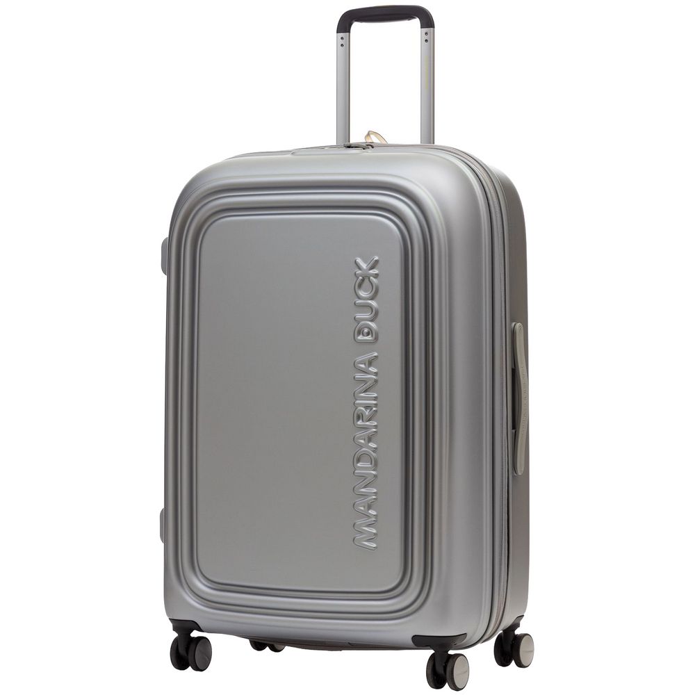 Чемодан Logoduck L, серебристый-1