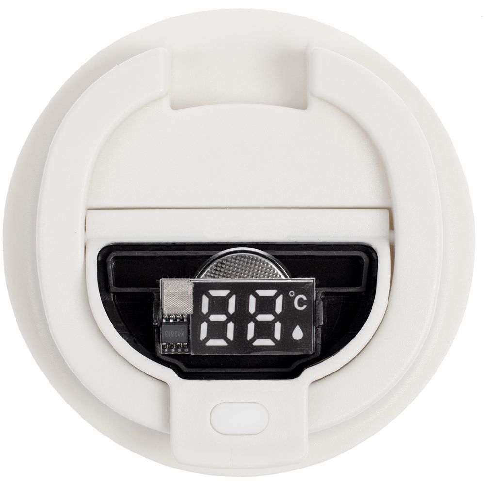 Смарт-стакан с заменяемой батареей tellMug, ver.2, молочно-белый-5