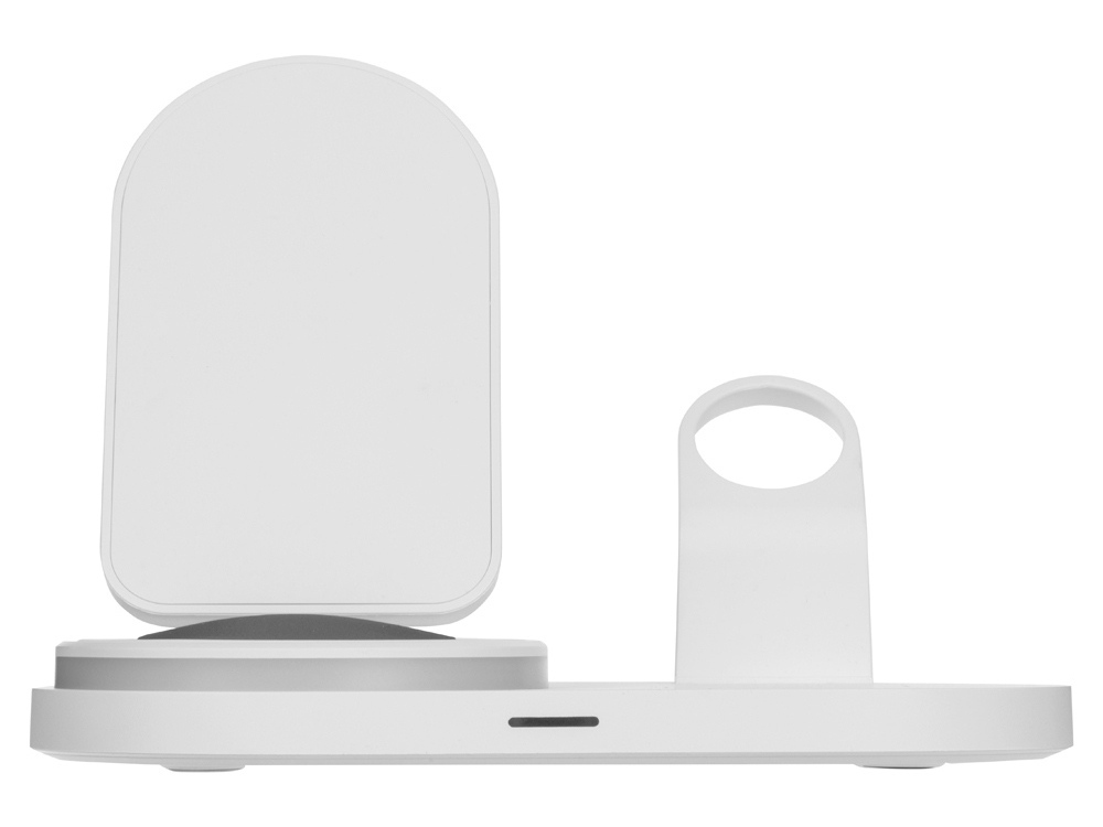 Складная зарядная станция с беспроводной зарядкой Flashport, 15 Вт, белый-6