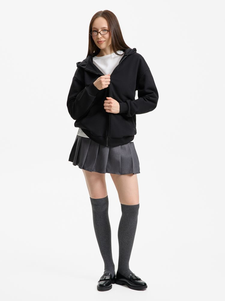 Толстовка унисекс оверсайз Sartoro, черная-4