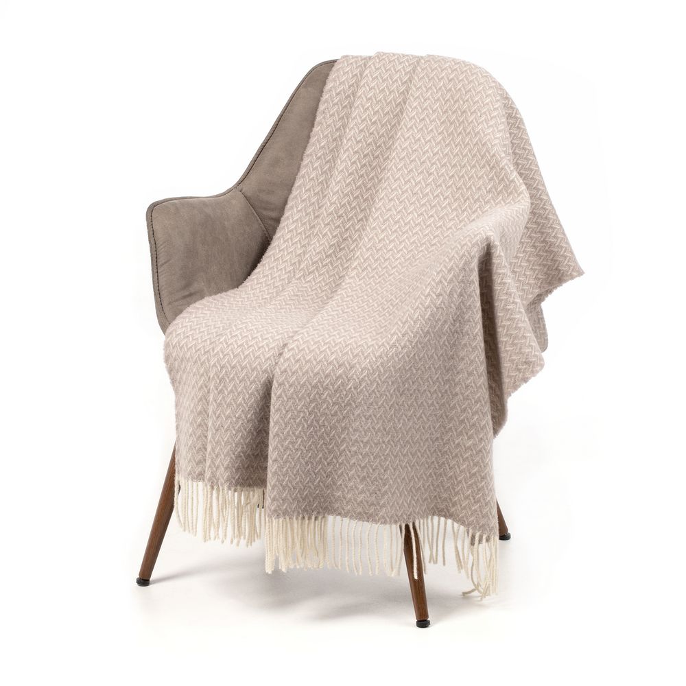 Плед «Селигер», песочный-2