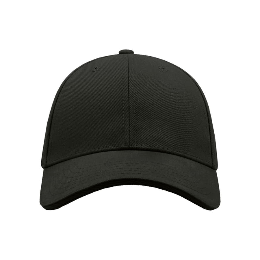 Бейсболка LIBERTY SANDWICH, 6 клиньев, сэндвич, металлическая застежка, черный-3