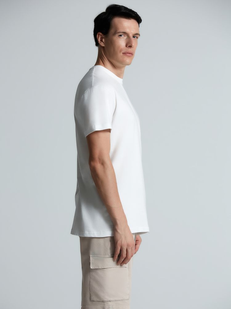 Футболка унисекс T-Bolka 140, белая (белоснежная)-5