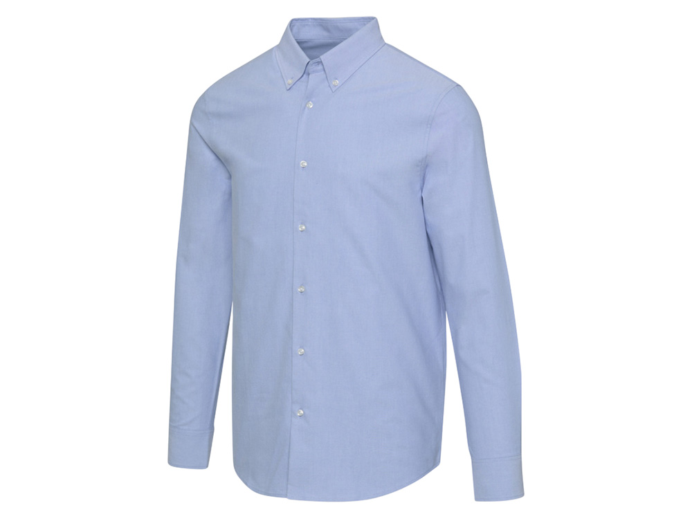 Sphene мужская рубашка оксфорд - Светло-синий-0