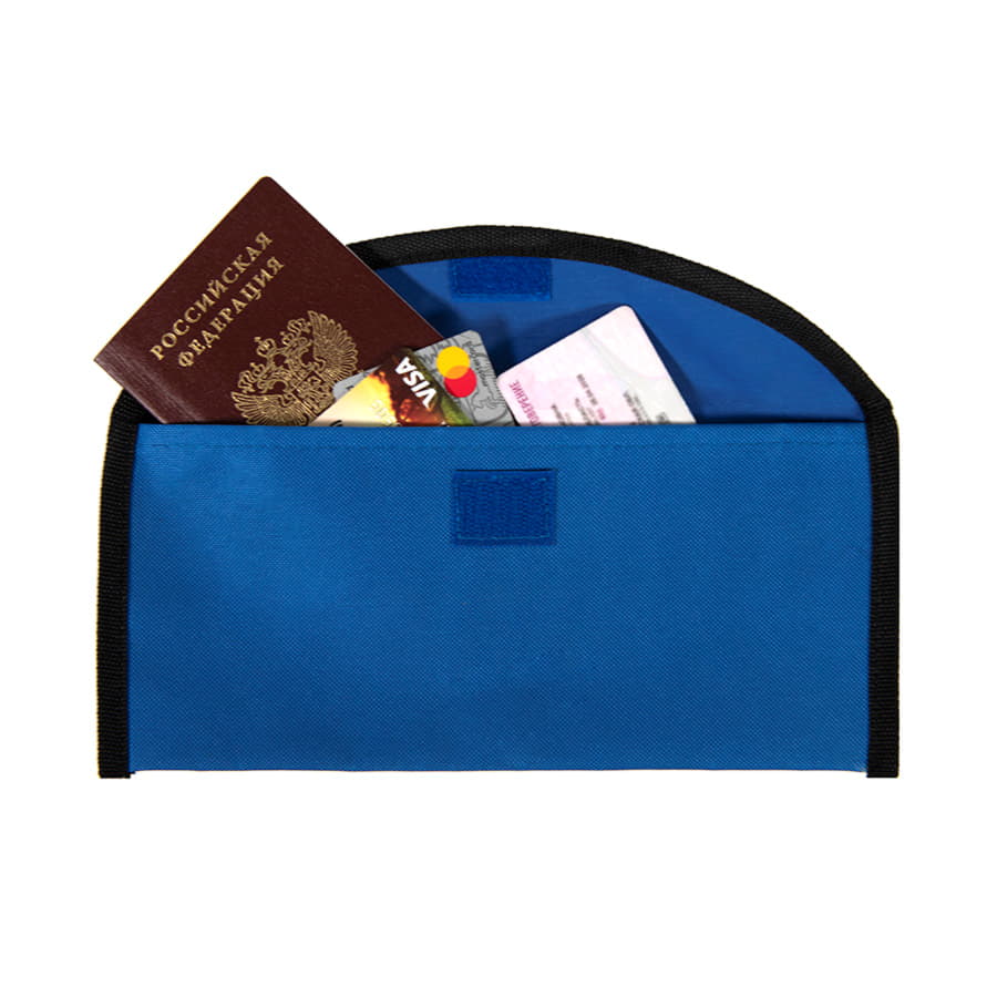 Холдер для тревел-документов "Lisboa"  , синий-2