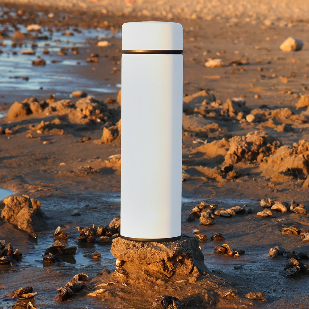 Термос Bronx софт-тач, Белый-2