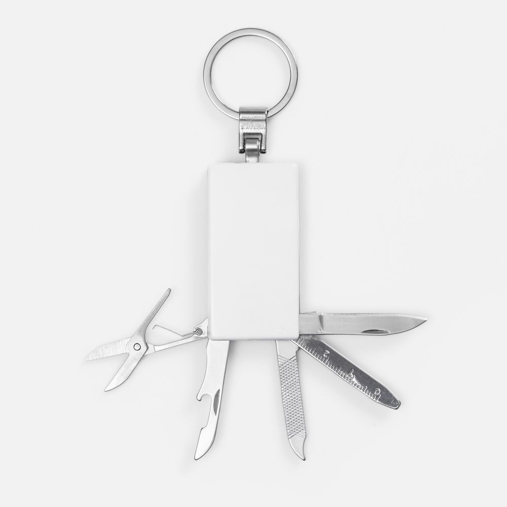 Брелок-мультитул Toolful, белый-1