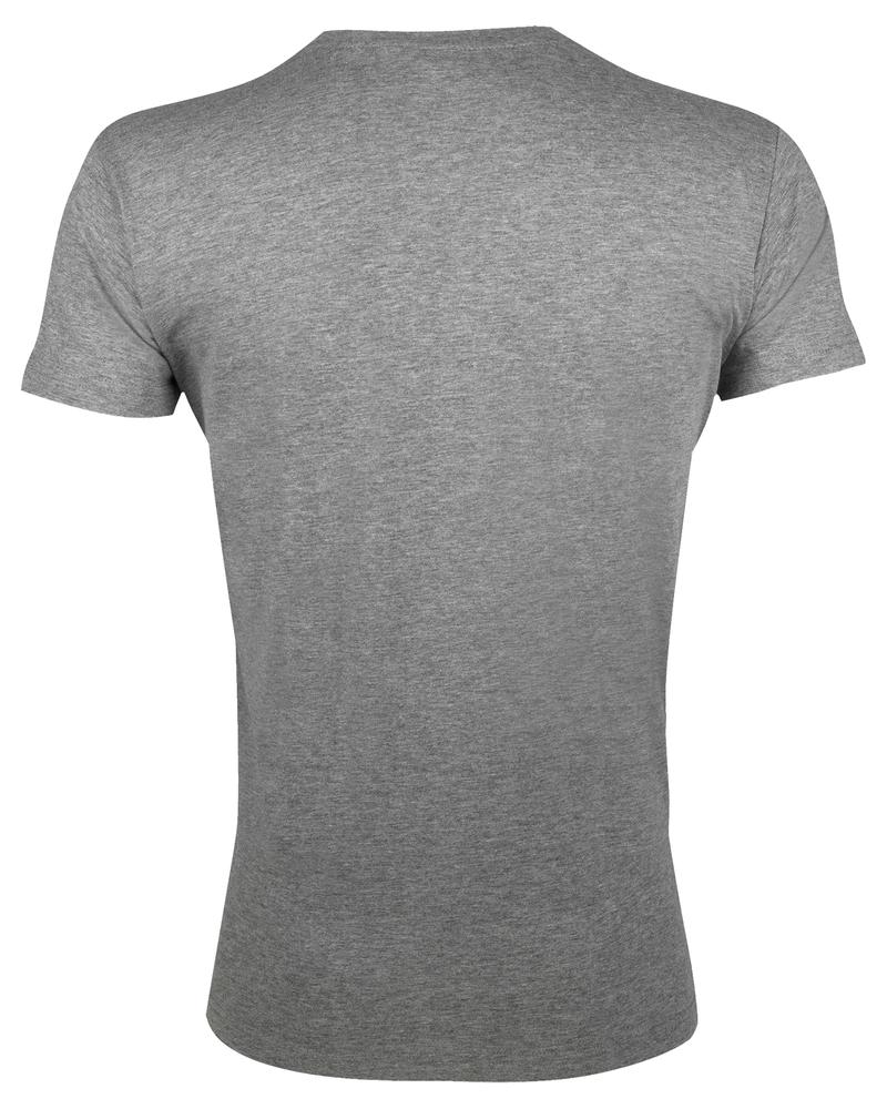Футболка мужская Regent Fit 150, серый меланж-2