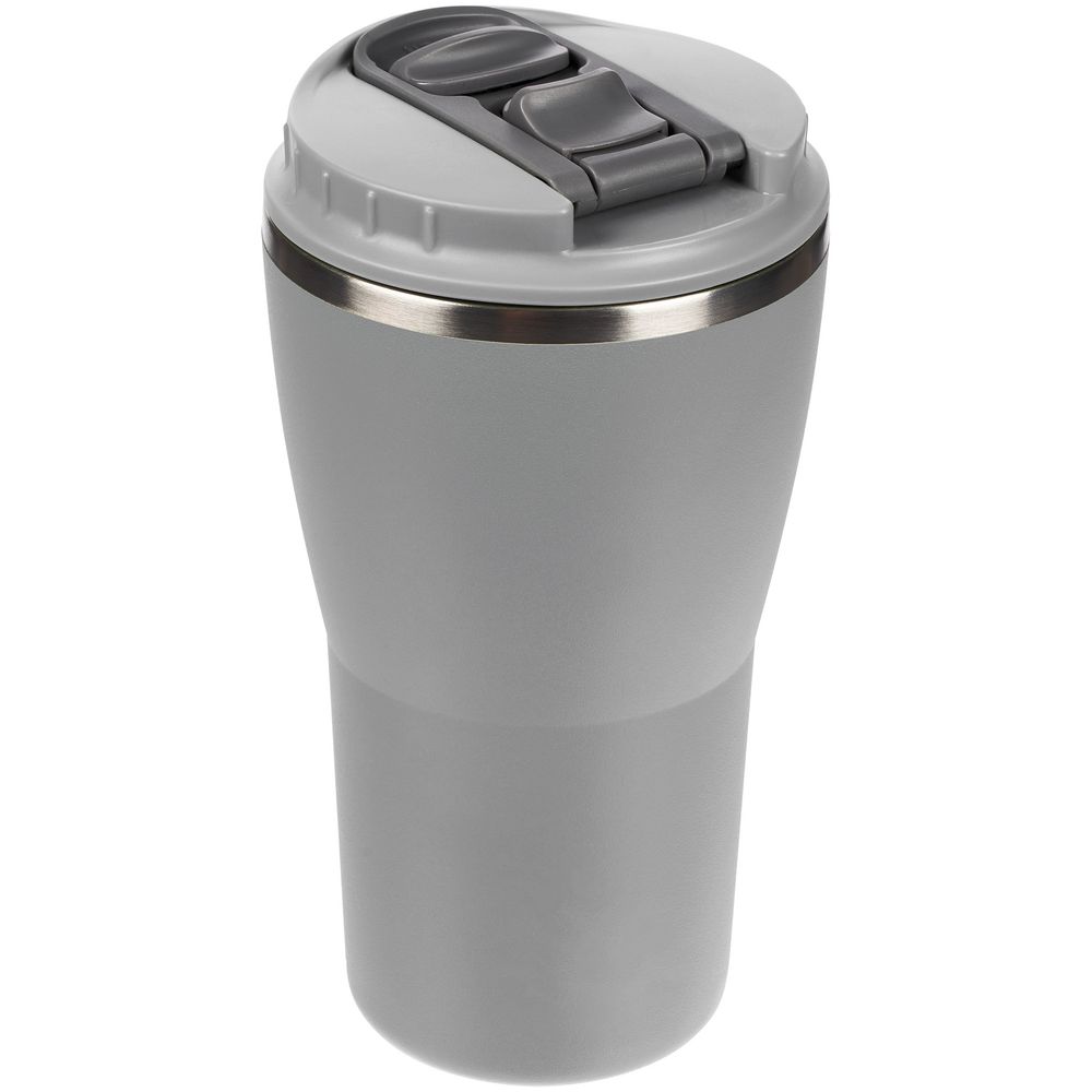 Термостакан Sapporo без логотипа, серый-2