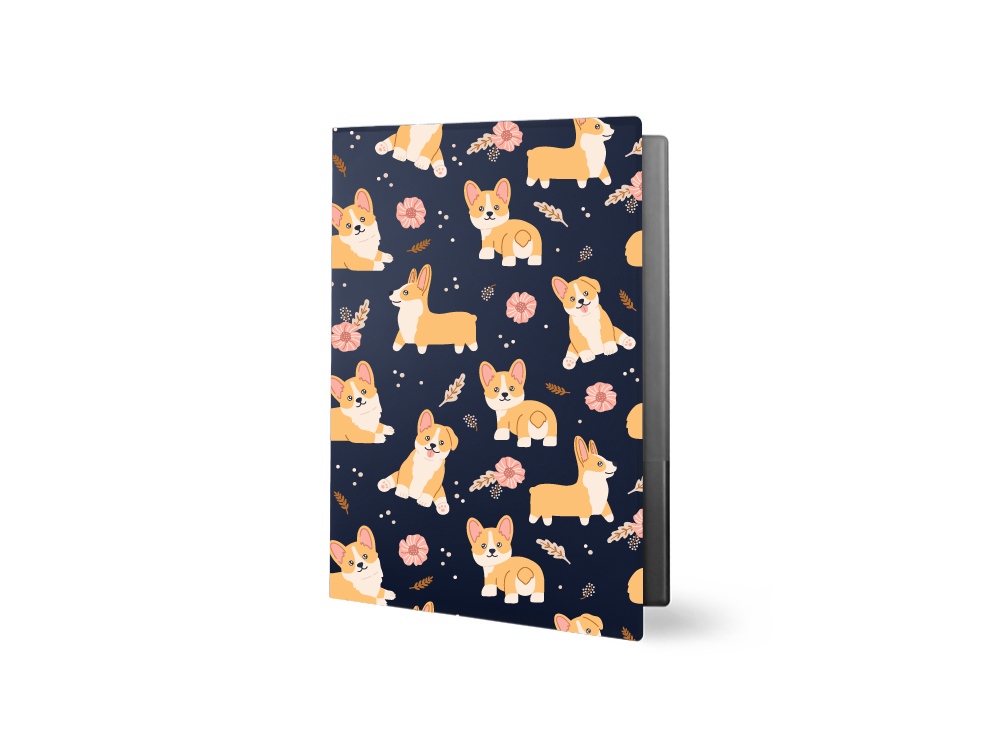 Папка для документов с возможностью полноцветной УФ-печати, софт-тач-3