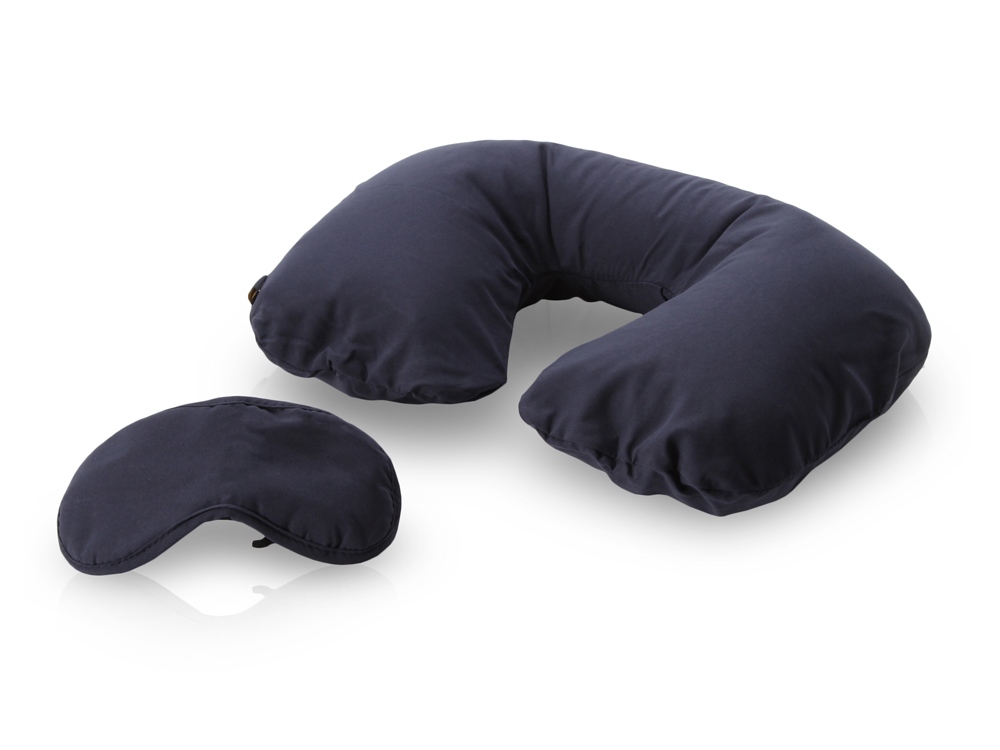 Набор дорожный Travel Blue Sleep Set, синий-4