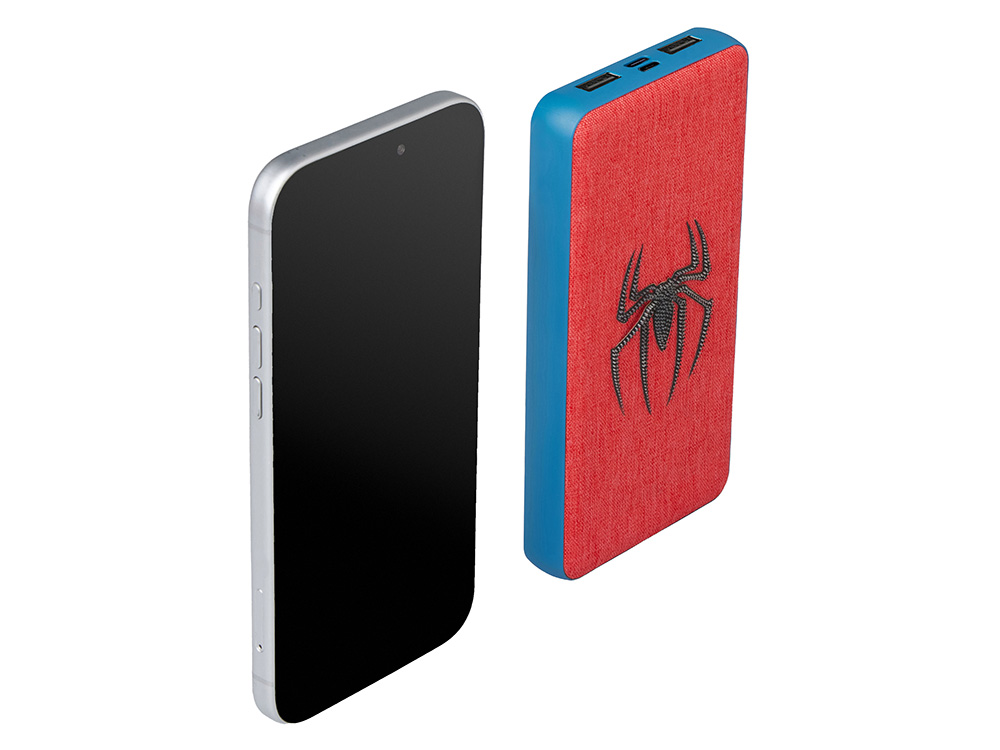 Портативное зарядное устройство с возможностью полноцветной печати на ткани и нанесения силиконового 3D-лого по индивидуальному дизайну клиента-10