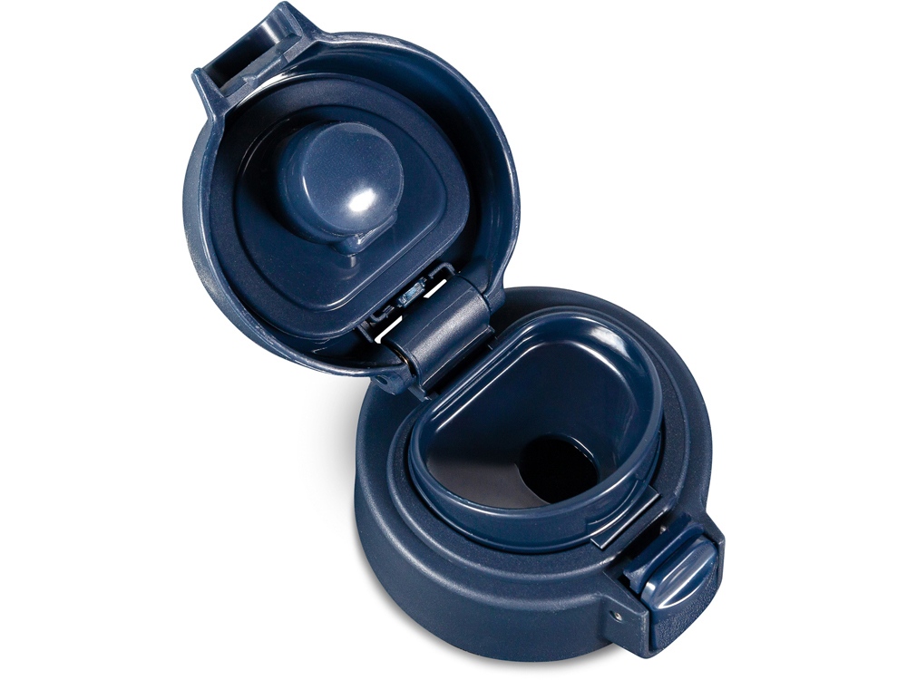 Термокружка Relaxika 701 (0,48 литра), синяя (без лого)-14