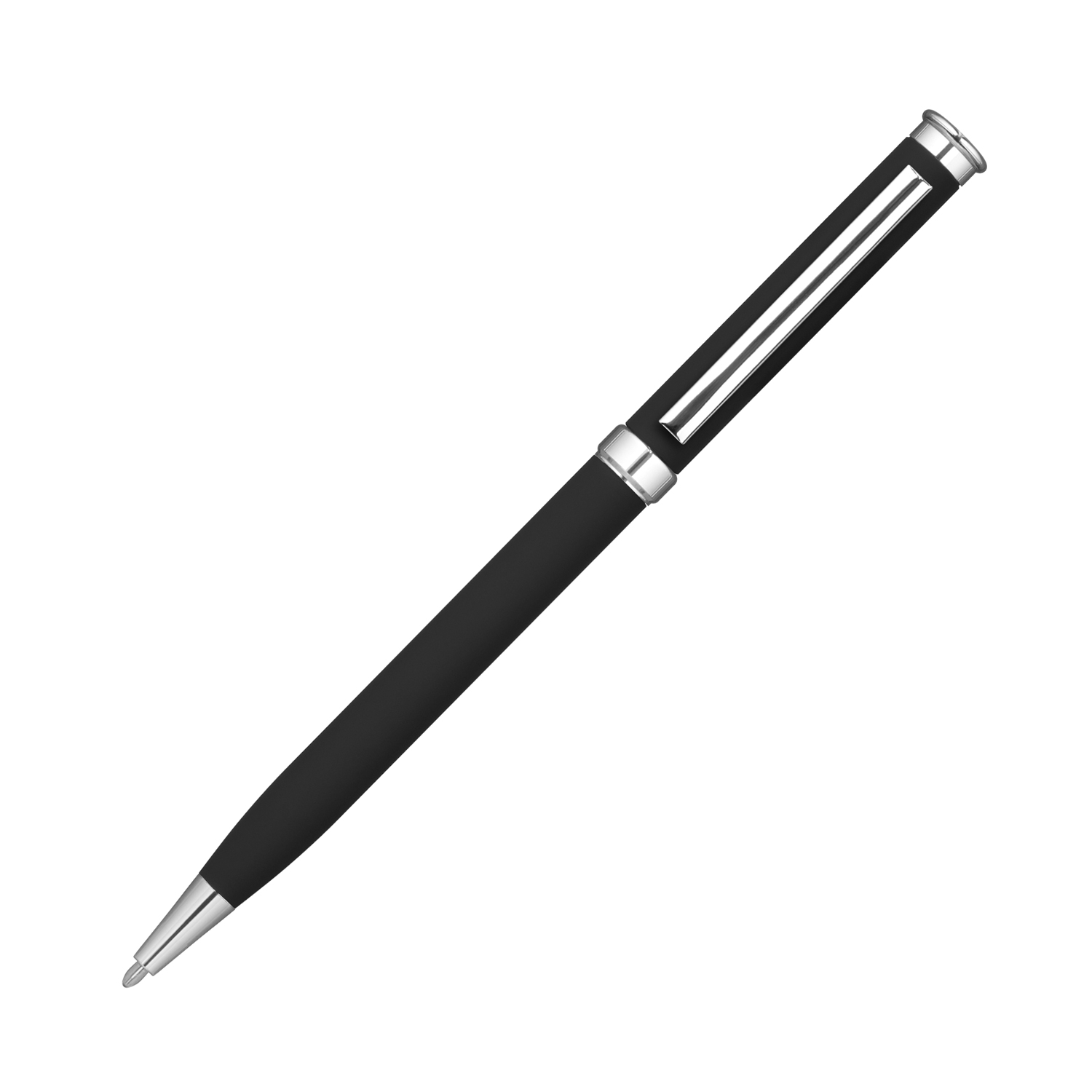 Шариковая ручка Бенуа (Benua), черная-1