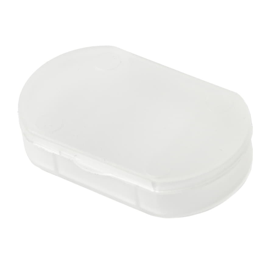 Витаминница TRIZONE, 3 отсека; 6 x 1.3 x 3.9 см; пластик, прозрачная, прозрачный-2