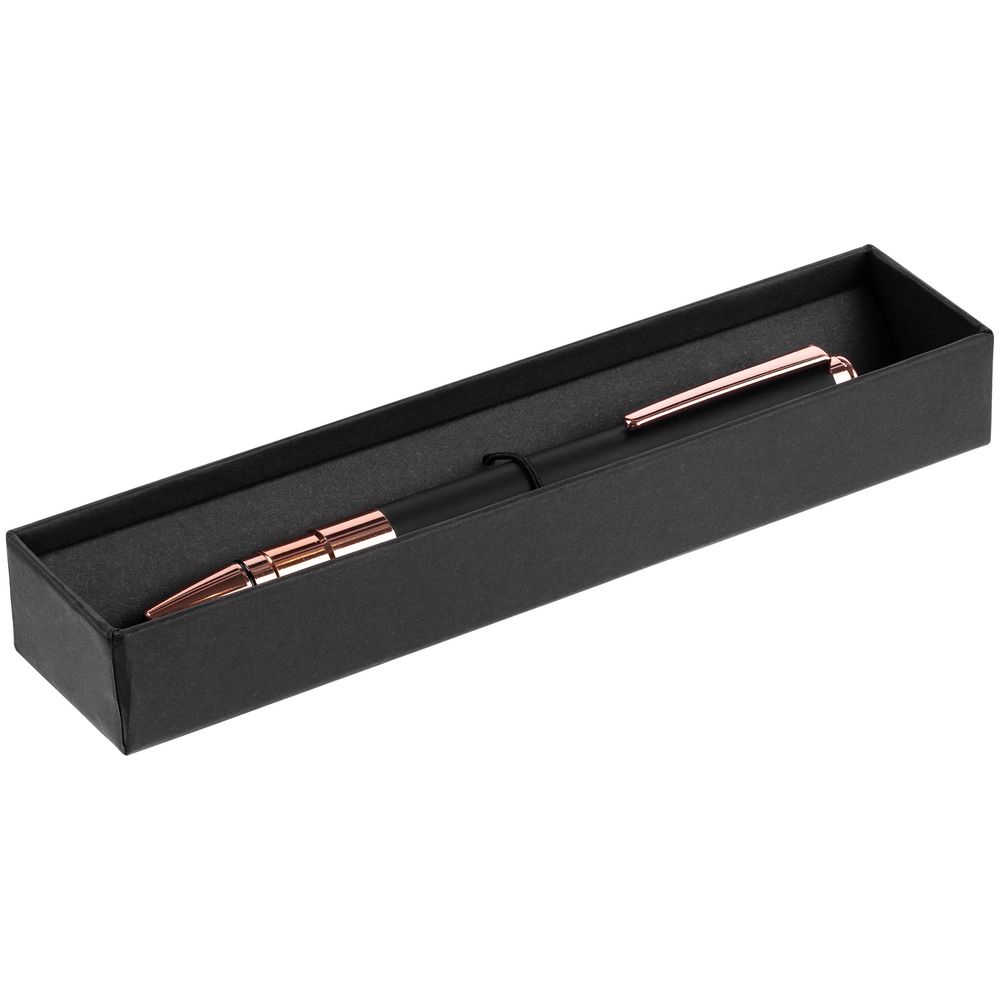 Ручка шариковая Kugel Rosegold, черная-0