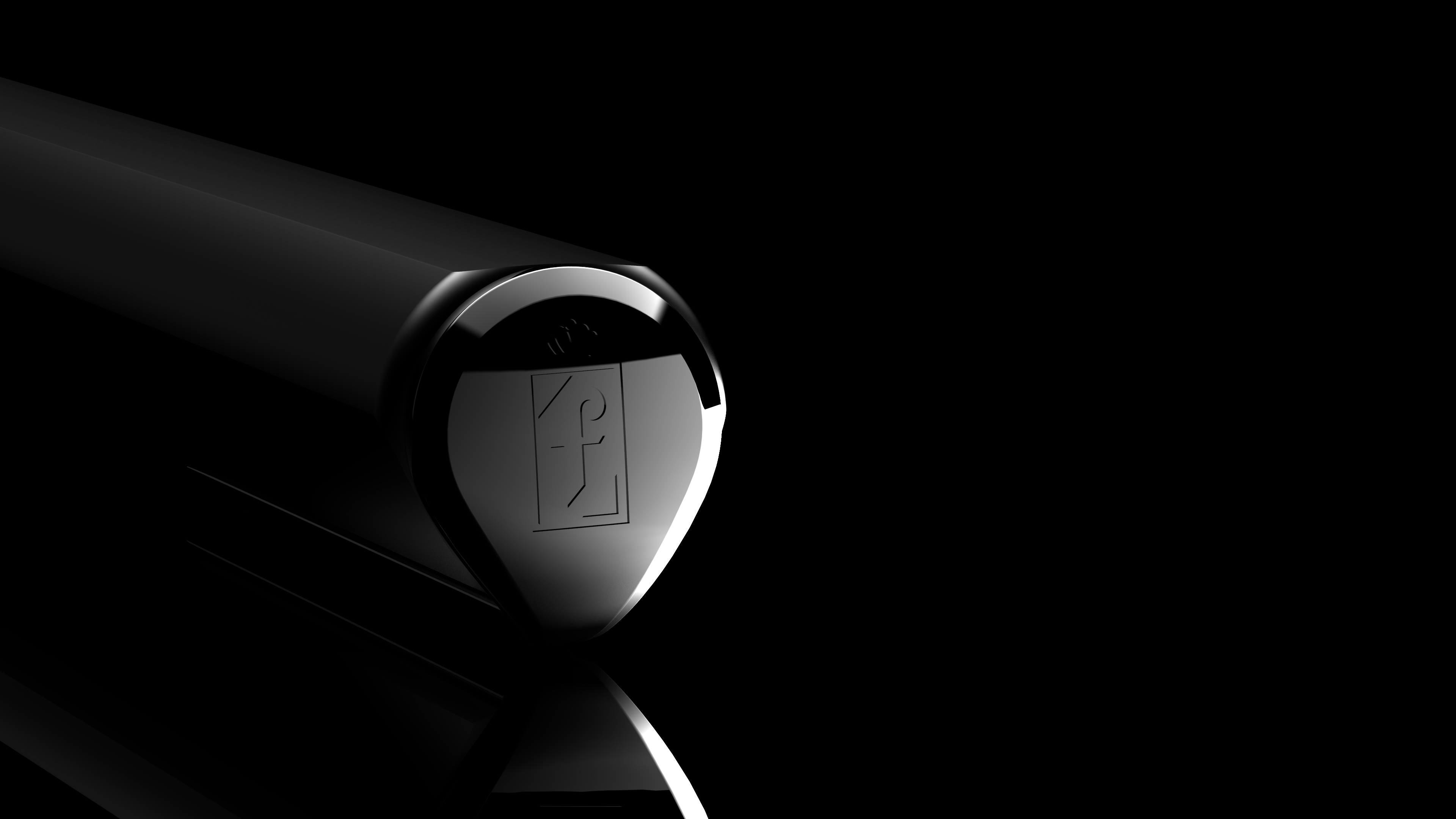 Шариковая ручка Pininfarina PF One BLACK-4