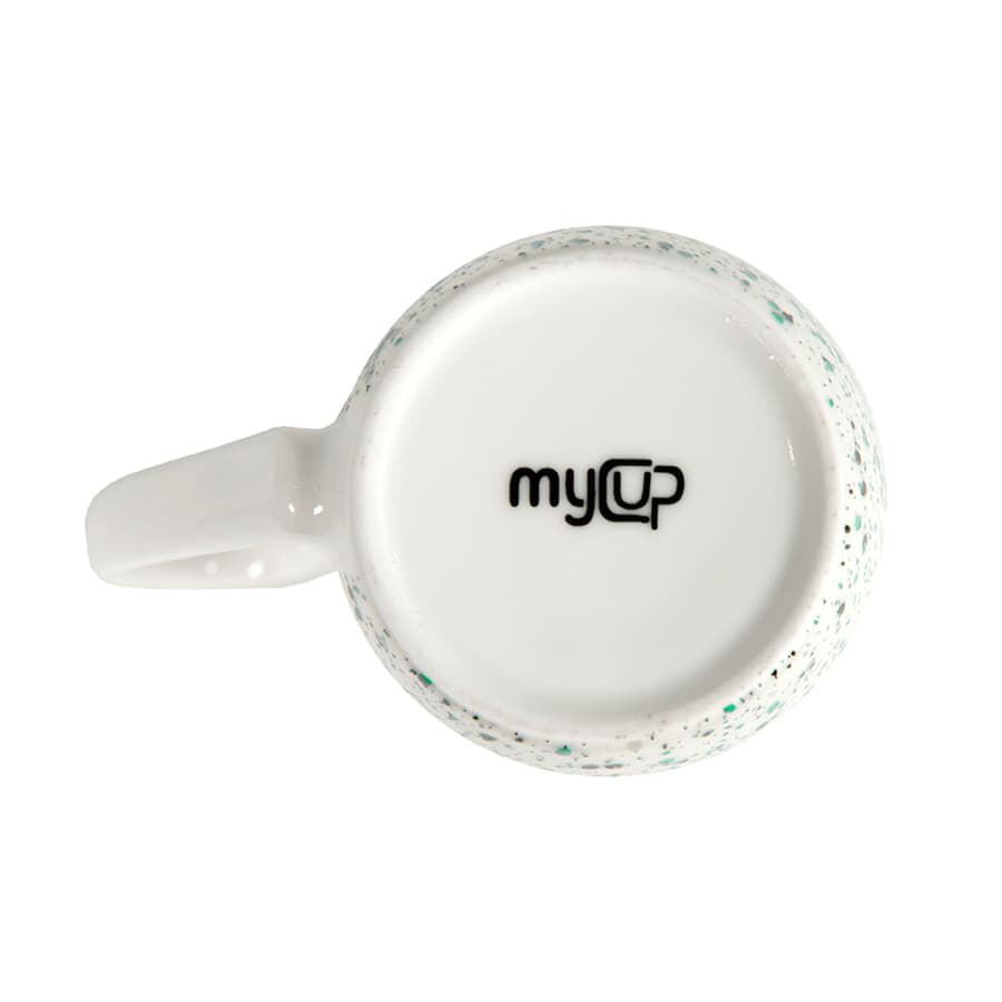 Кружка TERRAZZO, светло-зеленый, серый-3