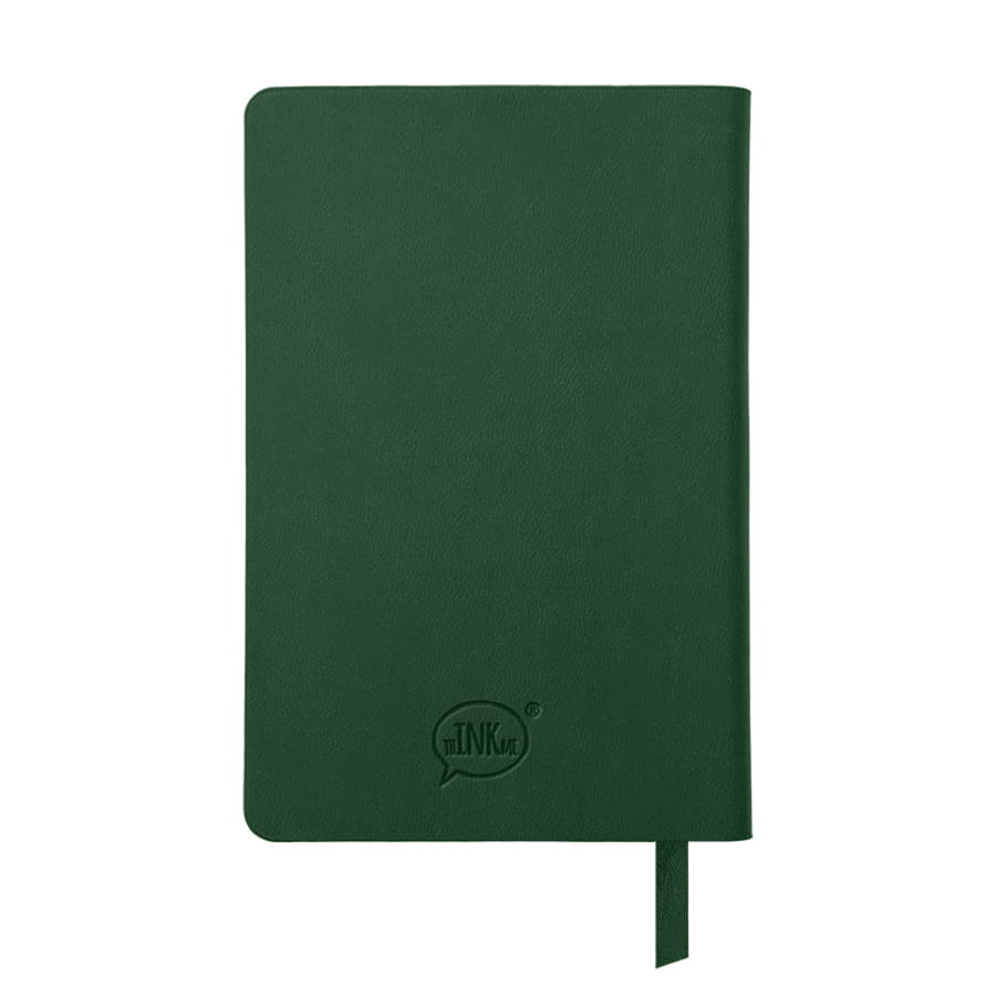 Бизнес-блокнот FUNKY, формат A6, в клетку, зеленый, серый-2