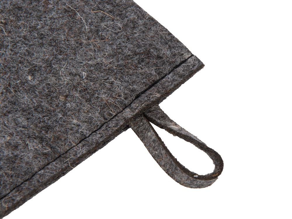 Рукавичка для бани и сауны Healing, серый графит-3