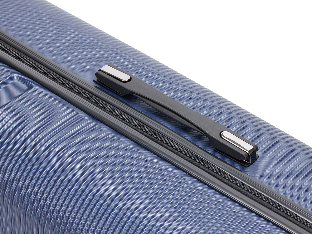 Чемодан TORBER Onego, синий, ABS-пластик, 79,5 х 51 х 29 см, 103 л-8