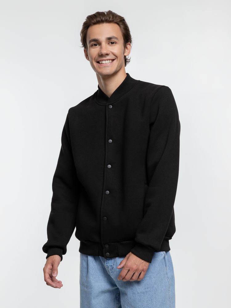 Бомбер Graduate, черный-1