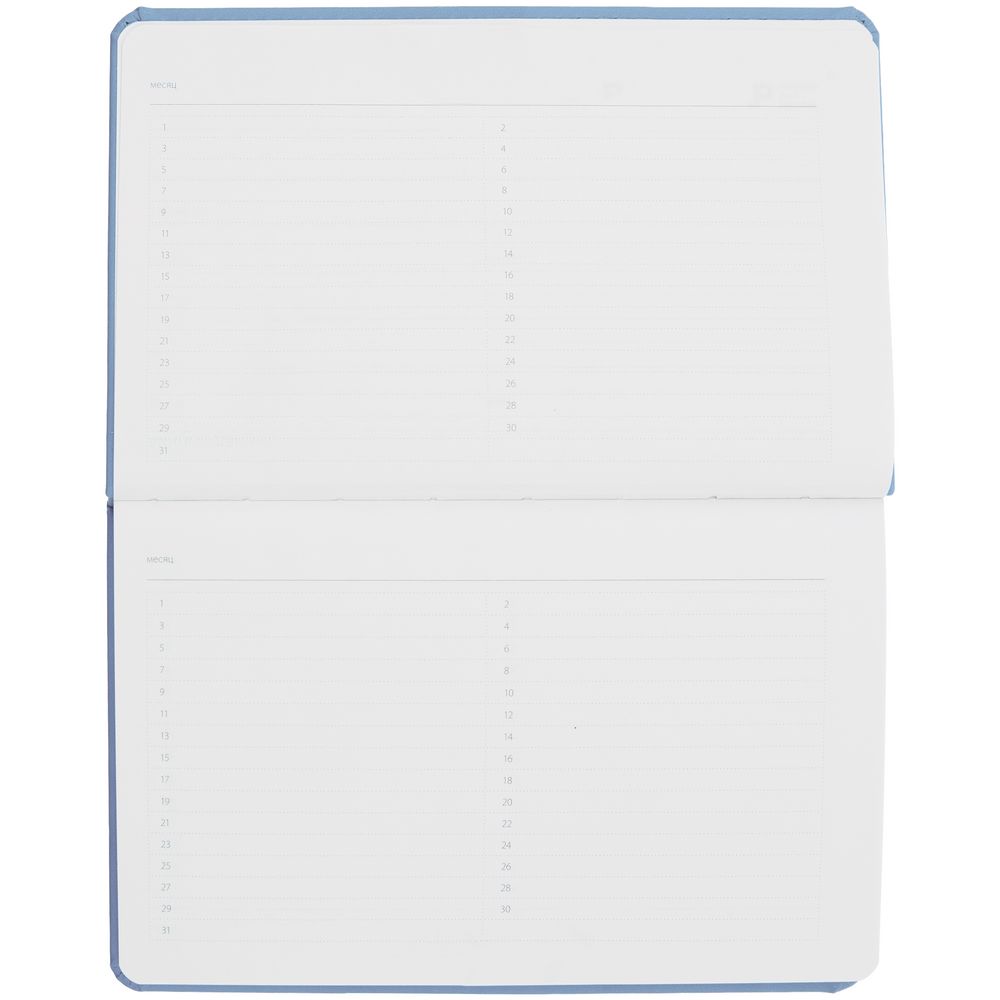 Еженедельник Urban, недатированный, голубой-6