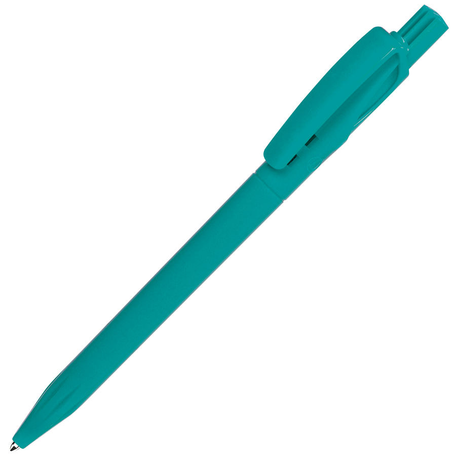 Ручка шариковая TWIN SOLID, бирюзовый-0