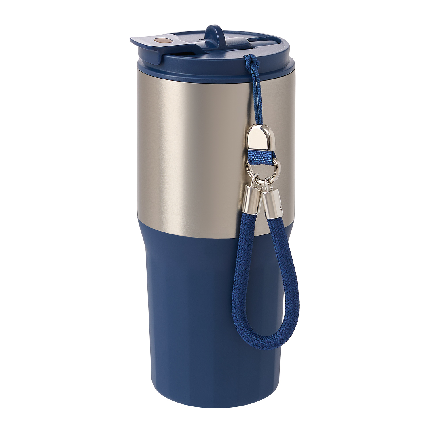 Термокружка вакуумная Авеню (Avenue), синяя-3