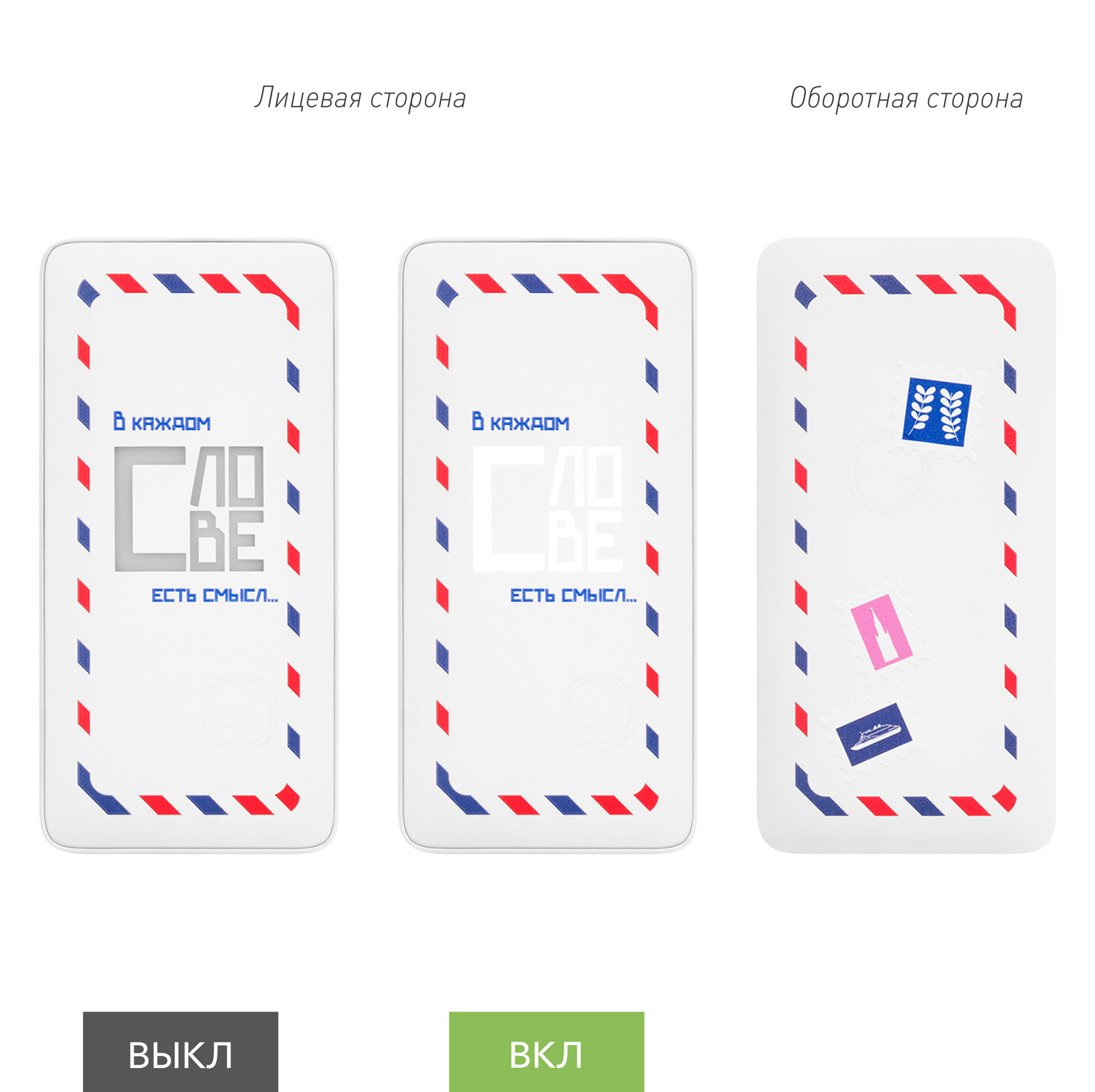 Внешний аккумулятор с подсветкой Ancor PD Plus 10000 mAh, белый-9
